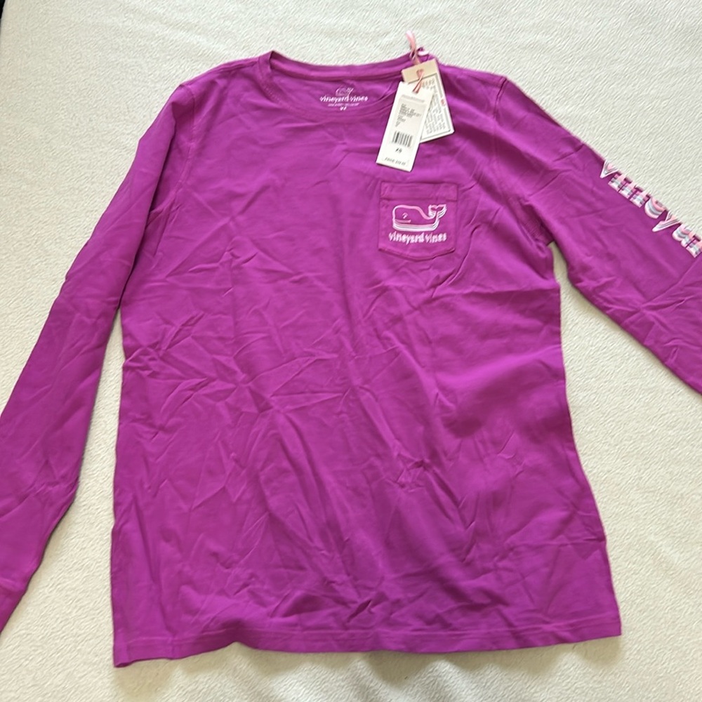 NWT Vineyard Vine Long Sleeve T-shirt Women XS